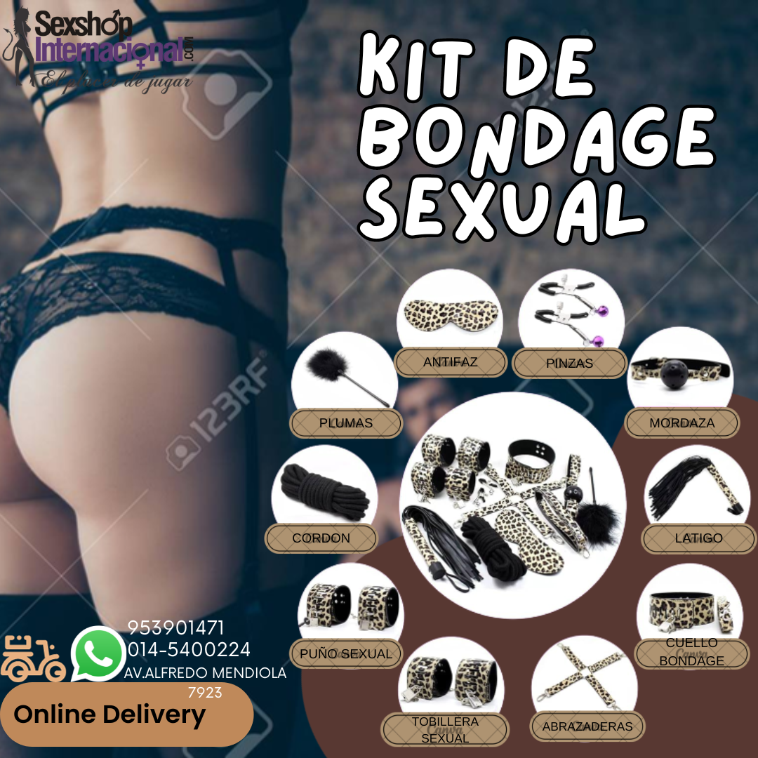 KIT BONDAGE SEXSHOP LOS OLIVOS